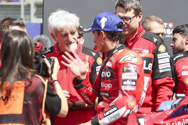 Gigi Dall’Igna war mit der Leistung von Marc Marquez in Le Mans zufrieden