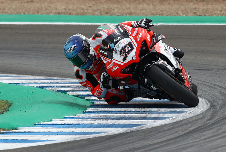 Marco Melandri auf der Ducati