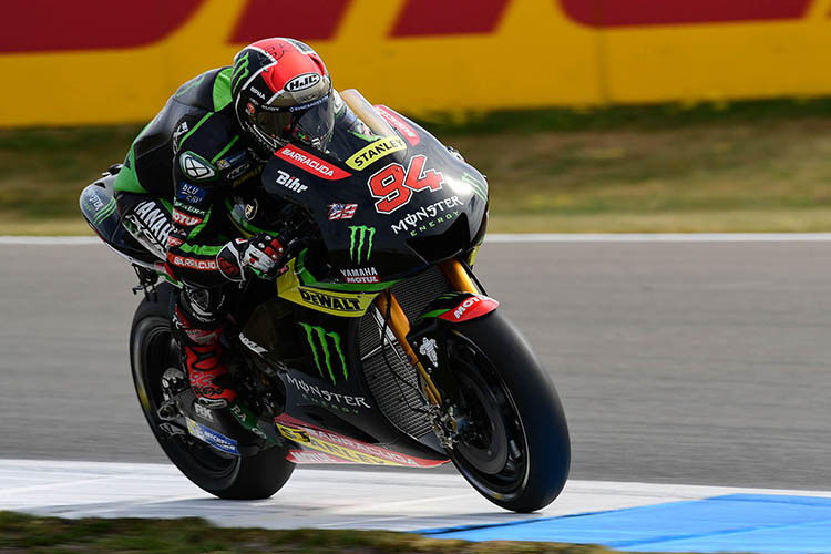 Jonas Folger auf der Tech3-Yamaha in Assen