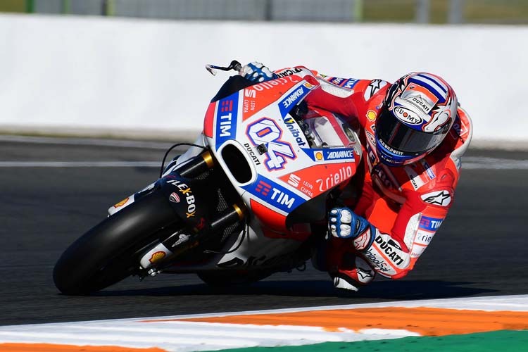 Andrea Dovizioso auf der Ducati Desmosedici