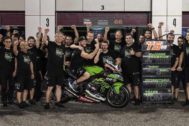 Unvergessen: Der Name Tom Sykes ist unzertrennlich mit Kawasaki verbunden