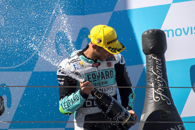 Steigt in die Moto2 auf: Enea Bastianini