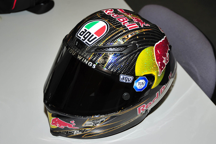 Stefan Bradls neuer Helm