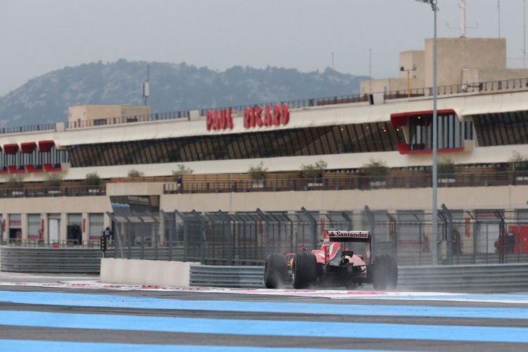 Pirelli-Test in Paul Ricard