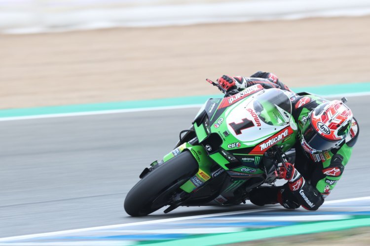 Im zweiten Training war Jonathan Rea mit Abstand der schnellste Teilnehmer