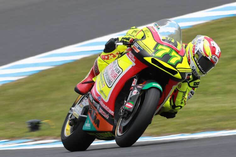 Dominique Aegerter startet auf Philip Island aus der zweiten Startreihe