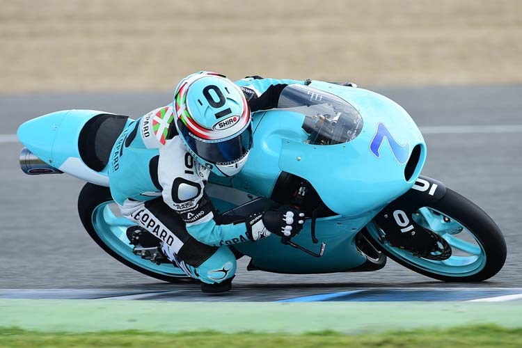 Efren Vazquez auf der Honda von Leopard Racing