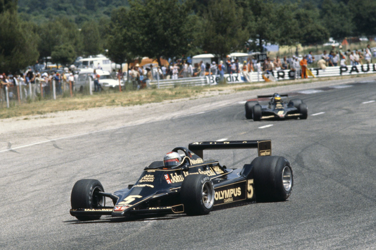 Lotus-Duell Andretti vor Peterson, Le Castellet ’78 