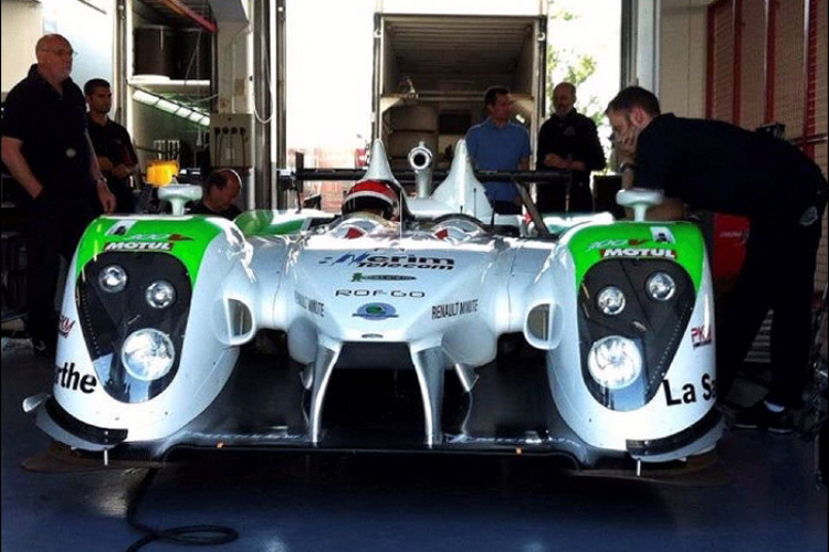 Der Pescarolo 03 in der Box von Magny Cours