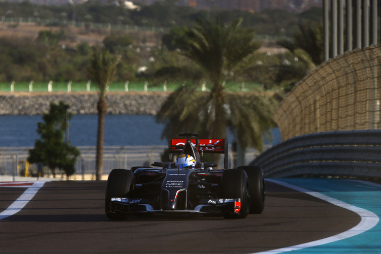 Marcus Ericsson im Abu-Dhabi-Test