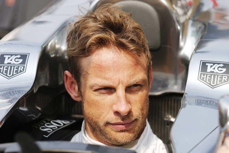 Jenson Button vor dem Start