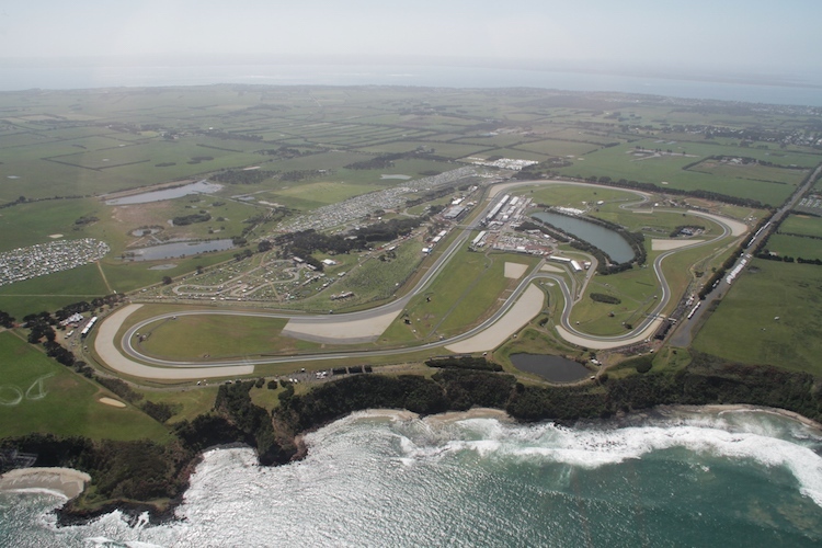 Bald geben die GP-Stars wieder auf dem Rundkurs von Phillip Island Gas