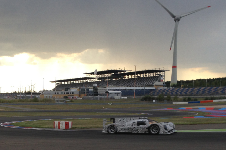 Porsche LMP1 auf dem Lausitzring