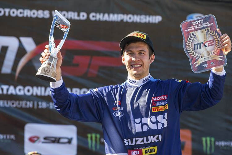 Jeremy Seewer führt die MX2-WM an