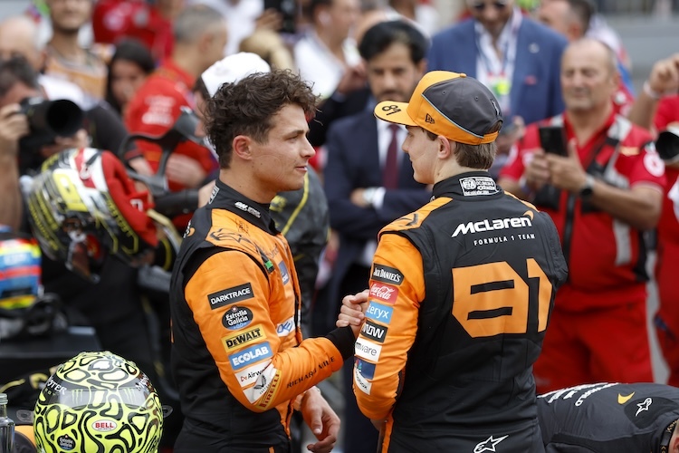 Lando Norris und Oscar Piastri