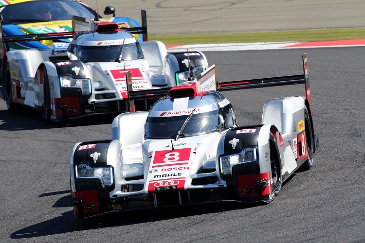 Die beiden Audi gehören bei der FIA WEC in Austin zu den Favoriten