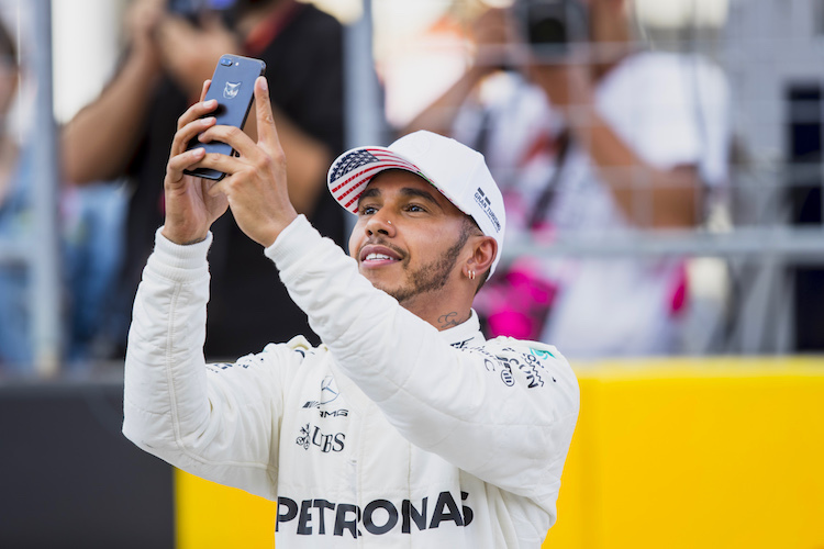 Lewis Hamilton 2017 in Austin