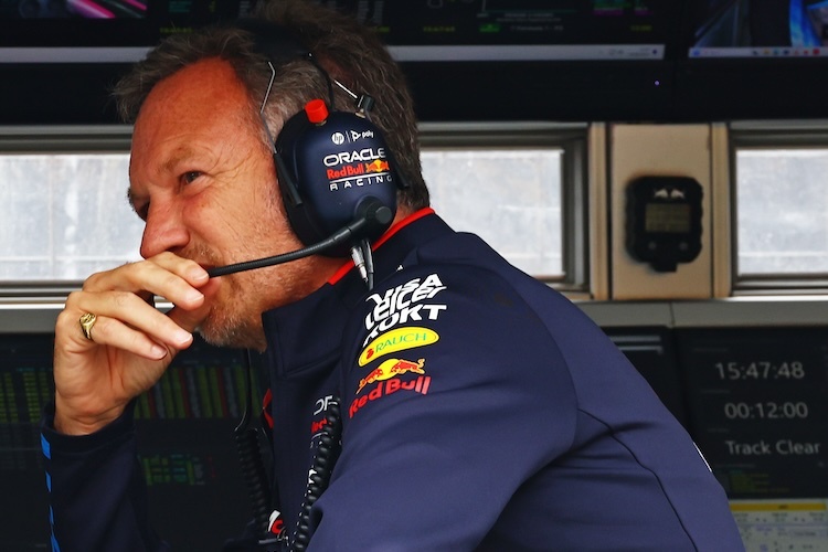 Red Bull Racing-Teamchef Christian Horner