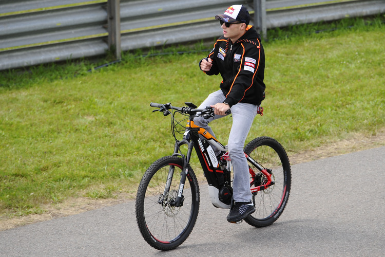 Stefan Bradl als Besucher auf dem Sachsenring