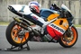 Der Urknall. Honda NSR 500 Jahrgang 1995. Der 500 ccm V4-Zweitakter ist das Arbeitsgerät von Mick Doohan, Alex Crivillé und Tadayuki Okada
