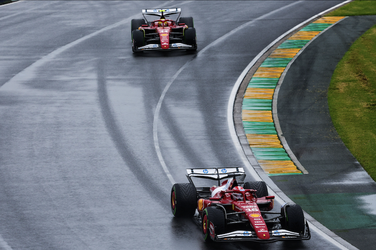 Ferrari hat in Australien ein gutes Ergebnis verschleudert