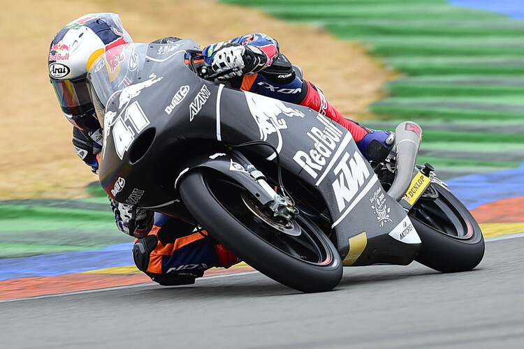 Brad Binder auf der Red Bull-KTM