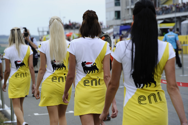 Ein Highlight: der eni Motorrad Grand Prix