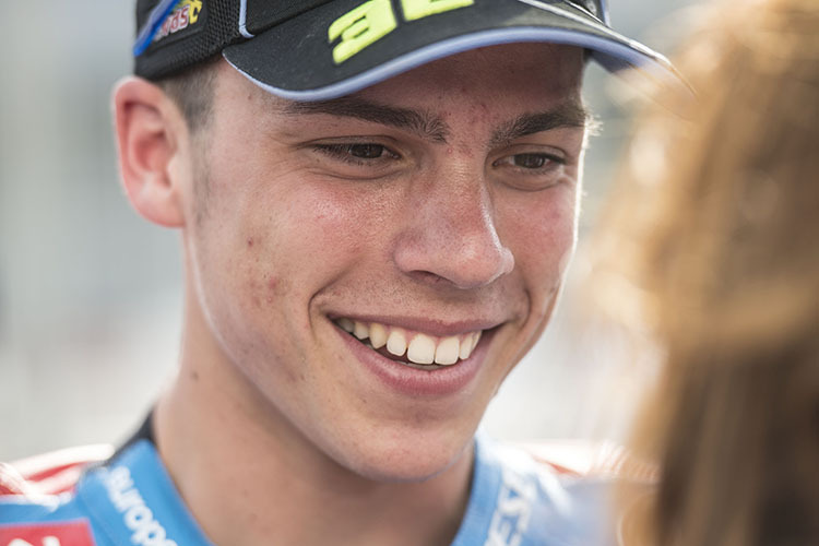 Moto2-Rookie Joan Mir