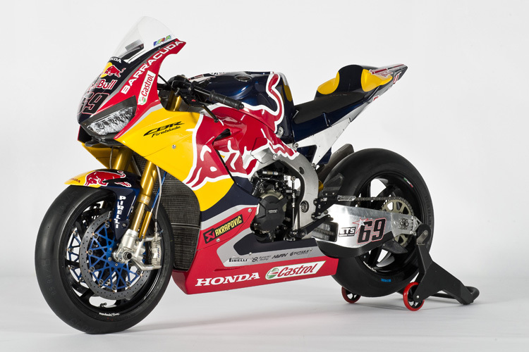 Die neue Honda CBR1000RR Fireblade SP2 im Red-Bull-Design