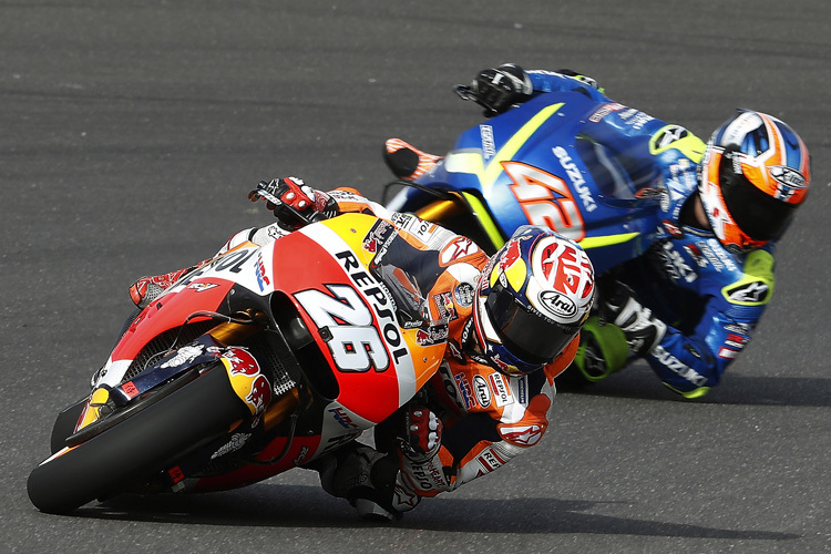 Dani Pedrosa vor Alex Rins