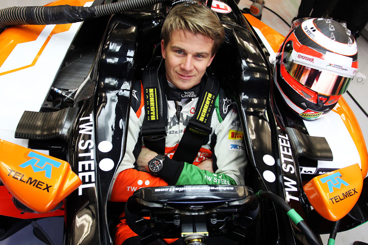 Nico Hülkenberg fühlt sich bei Force India sichtlich wohl