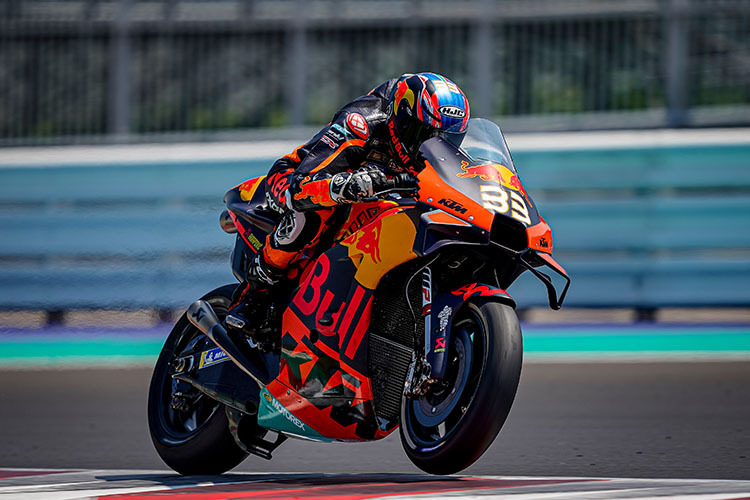 Brad Binder letzte Woche beim Misano-Test