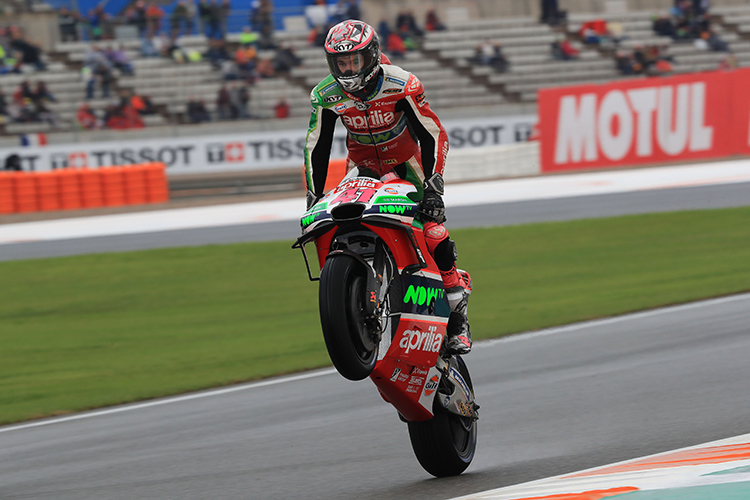 Aleix Espargaro in Valencia