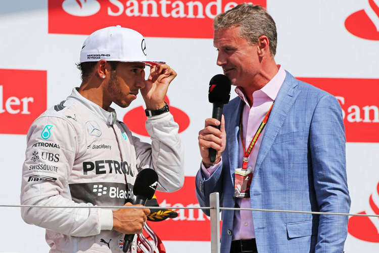 Lewis Hamilton und David Coulthard