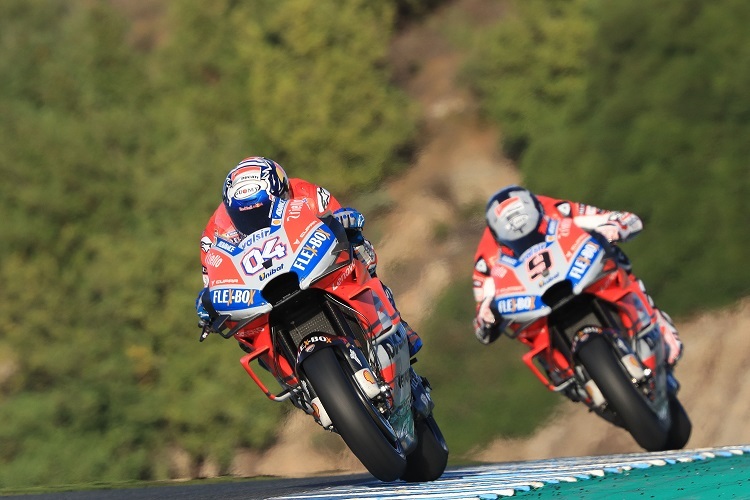 Das Ducati-Duo für 2019: Andrea Dovizioso und Danilo Petrucci