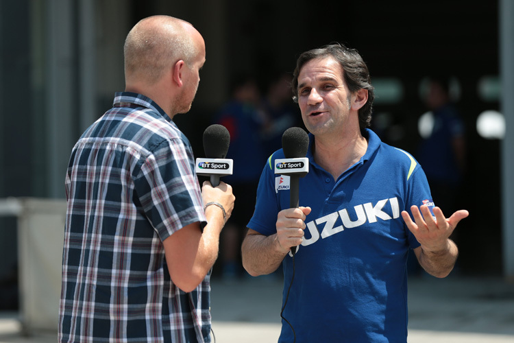 Suzuki-Teammanager Davide Brivio im Interview