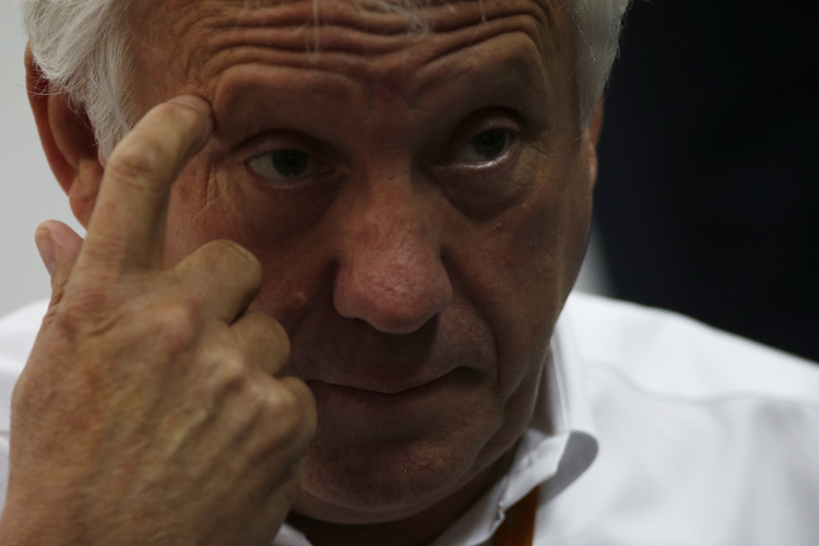 Charlie Whiting: «Es war ziemlich unterhaltsam, all die Teammanager am Draht zu haben, die sich über diese Massnahme wunderten»