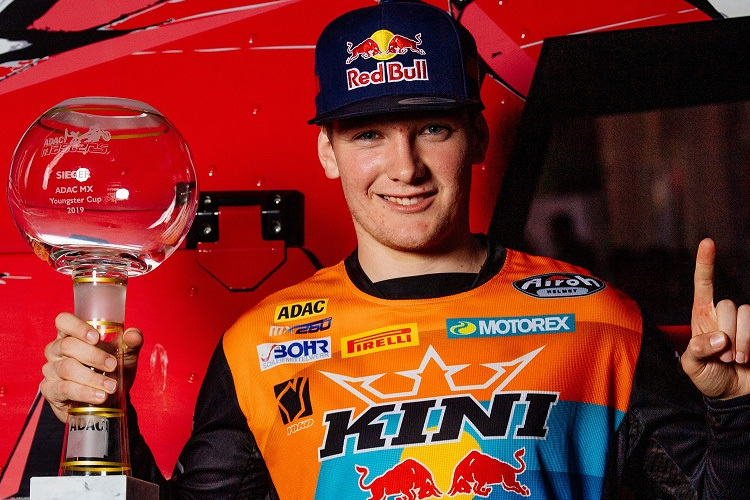 René Hofer ist Sieger des ADAC MX Youngster Cups 2019