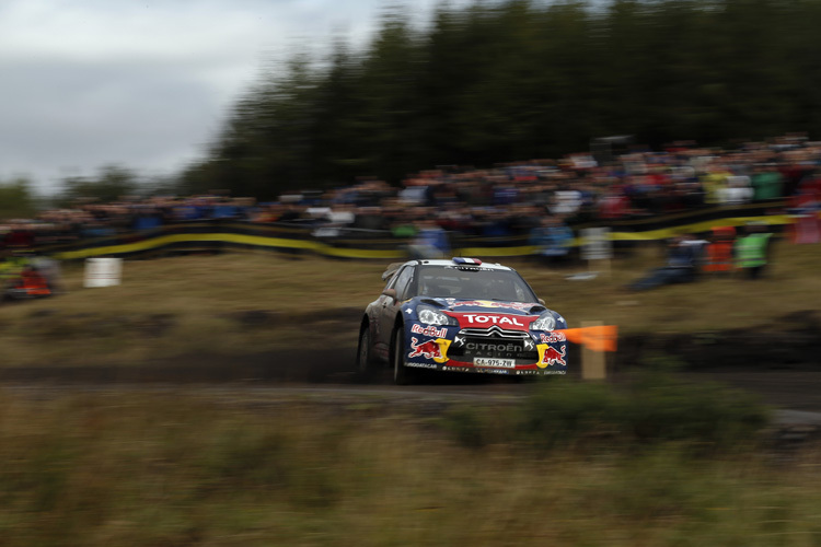 Sébastien Loeb in Wales