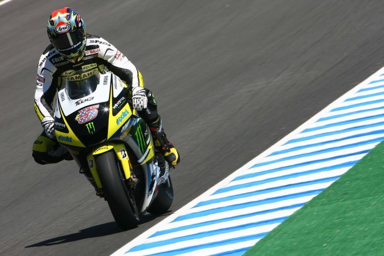 Colin Edwards: Mit Bridgestone zufrieden.