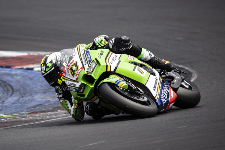 Axel Bassani beim Misano-Test