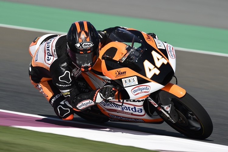 Aron Canet holte sich die erste Moto3-Pole der Saison