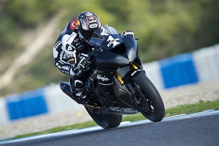 Kenan Sofuoglu drücke dem Wintertest in Jerez seinen Stempel auf