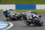 Ein Sinnbild: Alex Lowes liegt vor Randy de Puniet