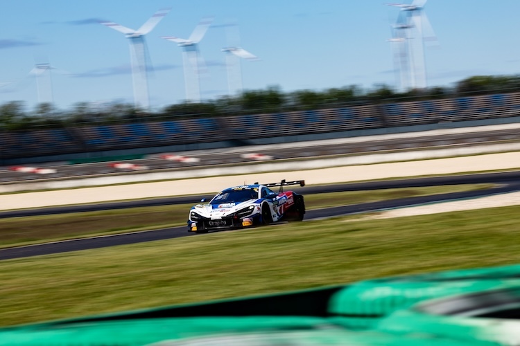 Die Revision bei McLaren brachte beim Test auf dem Lausitzring nicht den entscheidenden Umschwung