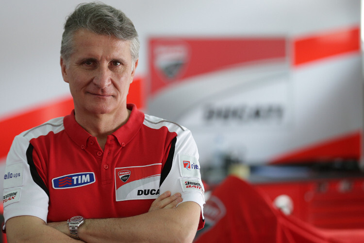 Der Sportdirektor von Ducati Corse: Paolo Ciabatti
