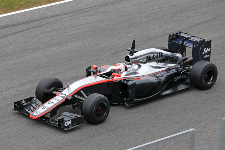 Jenson Button im McLaren-Honda