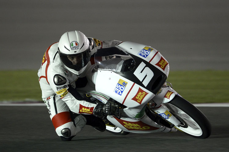 Romano Fenati wurde 2012 Zweiter in Katar