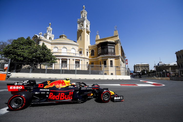 Pierre Gasly in Baku