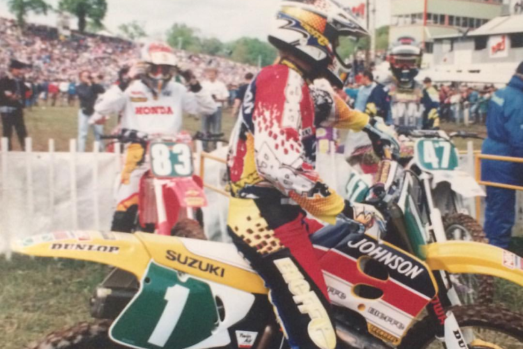 Greg Albertyn 1994 auf der Johnson-Suzuki